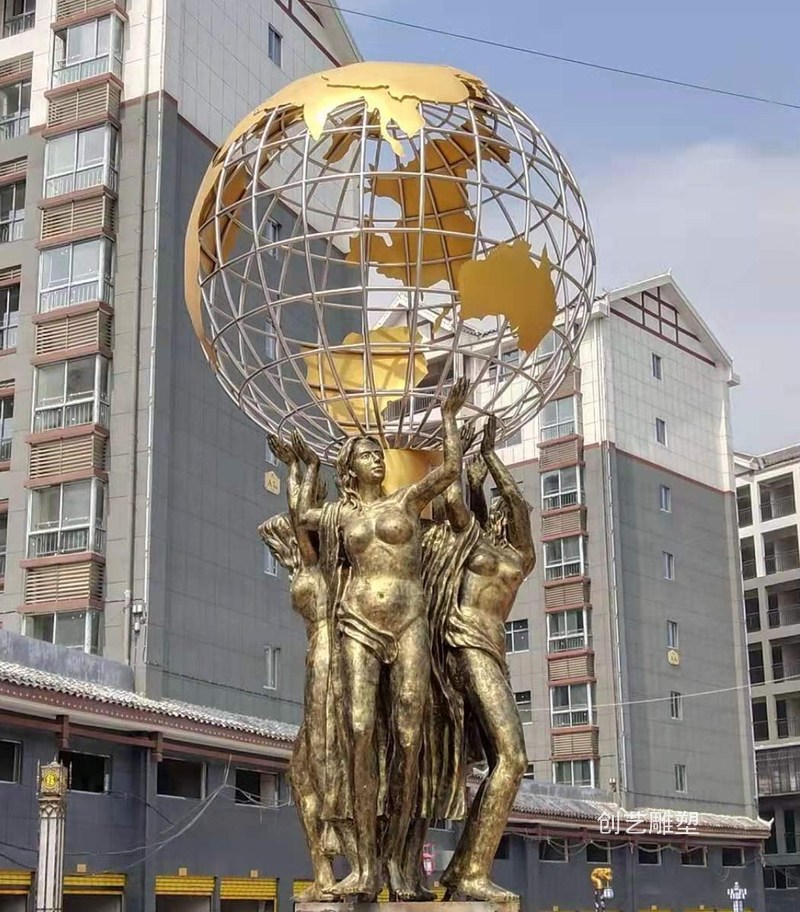 铸铜雕塑高6米